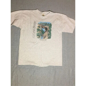 Mens Prairie Mountain Shirt Size XL Made in USA Single Stitch Vintage Virginia